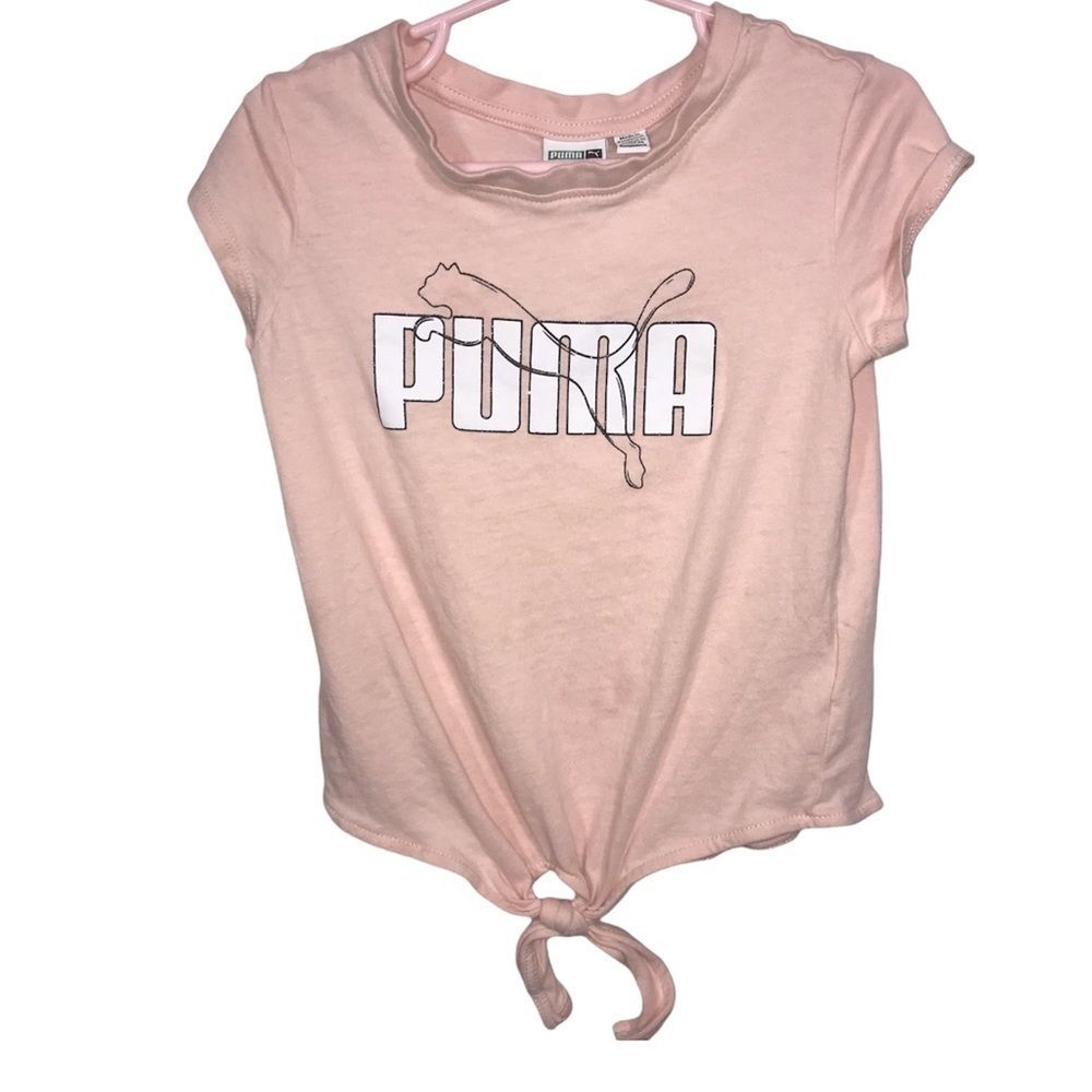 Puma Light Pink Logo T-Shirt